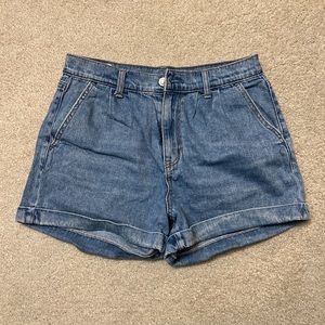 American Eagle Denim Mom Shorts
